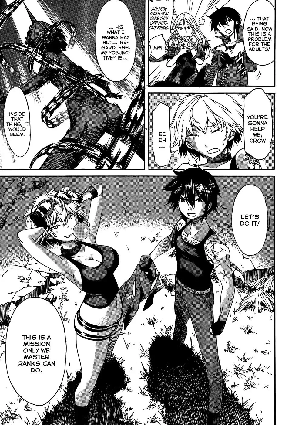 Read Gun Clover chapter 23 image 11 on Lezhin