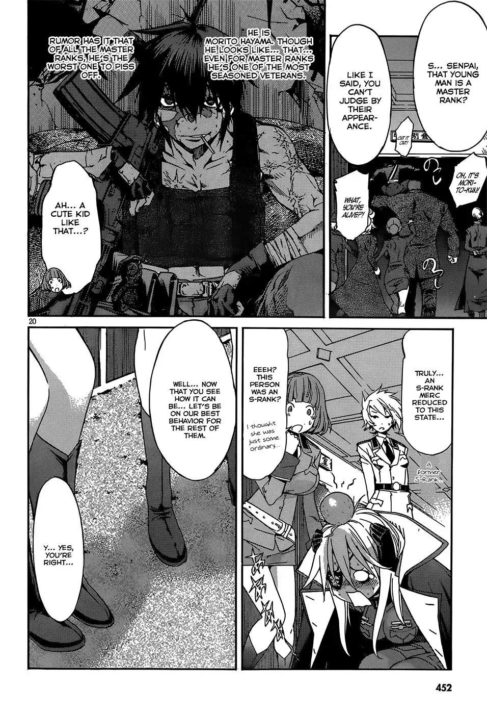 Read Gun Clover chapter 25 image 20 on Lezhin