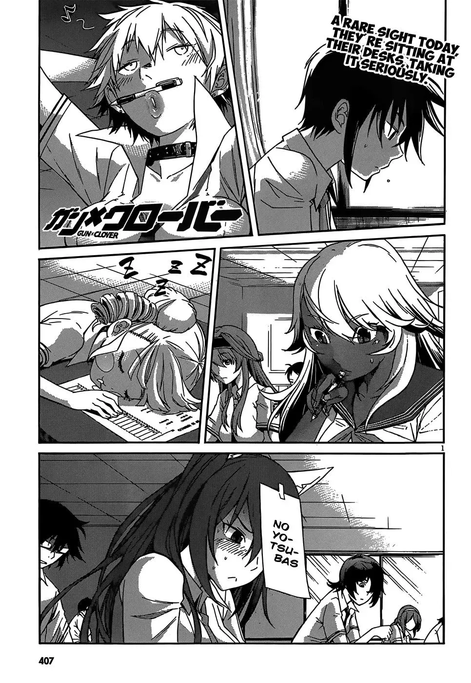 Read Gun Clover chapter 27 image 1 on Lezhin