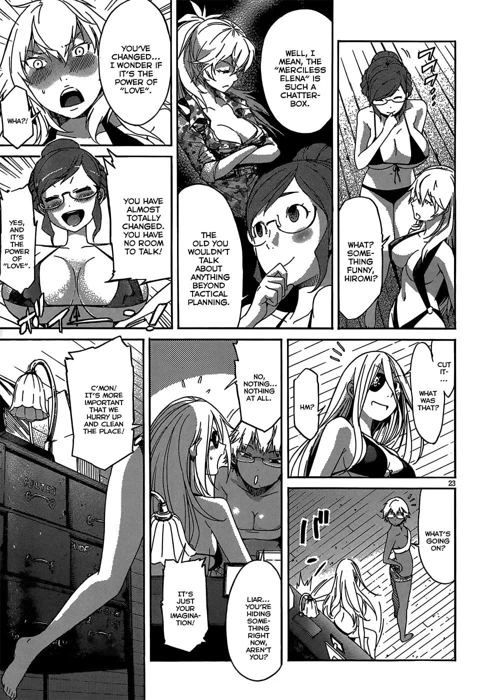 Read Gun Clover chapter 27 image 22 on Lezhin