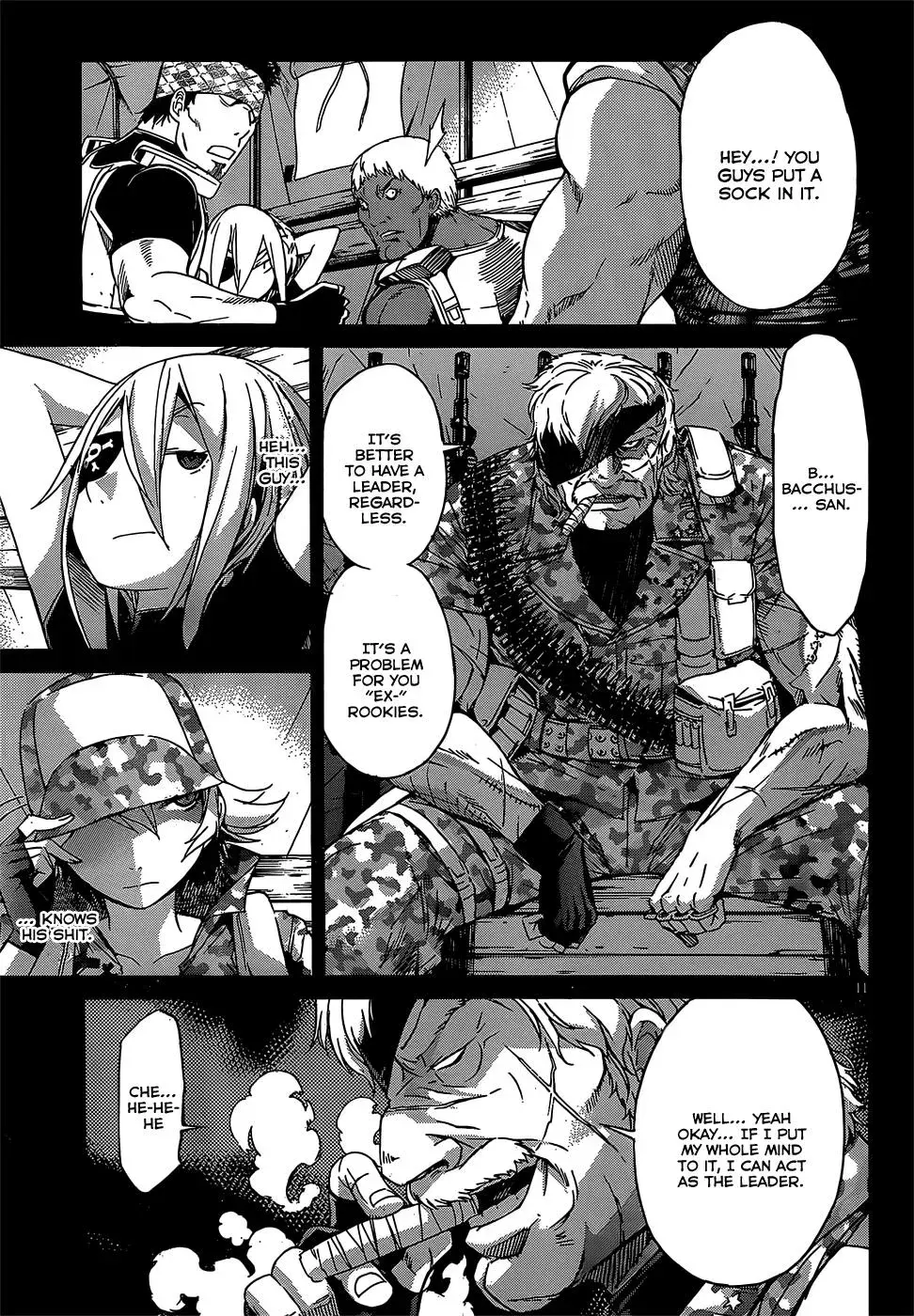 Read Gun Clover chapter 28 image 11 on Lezhin