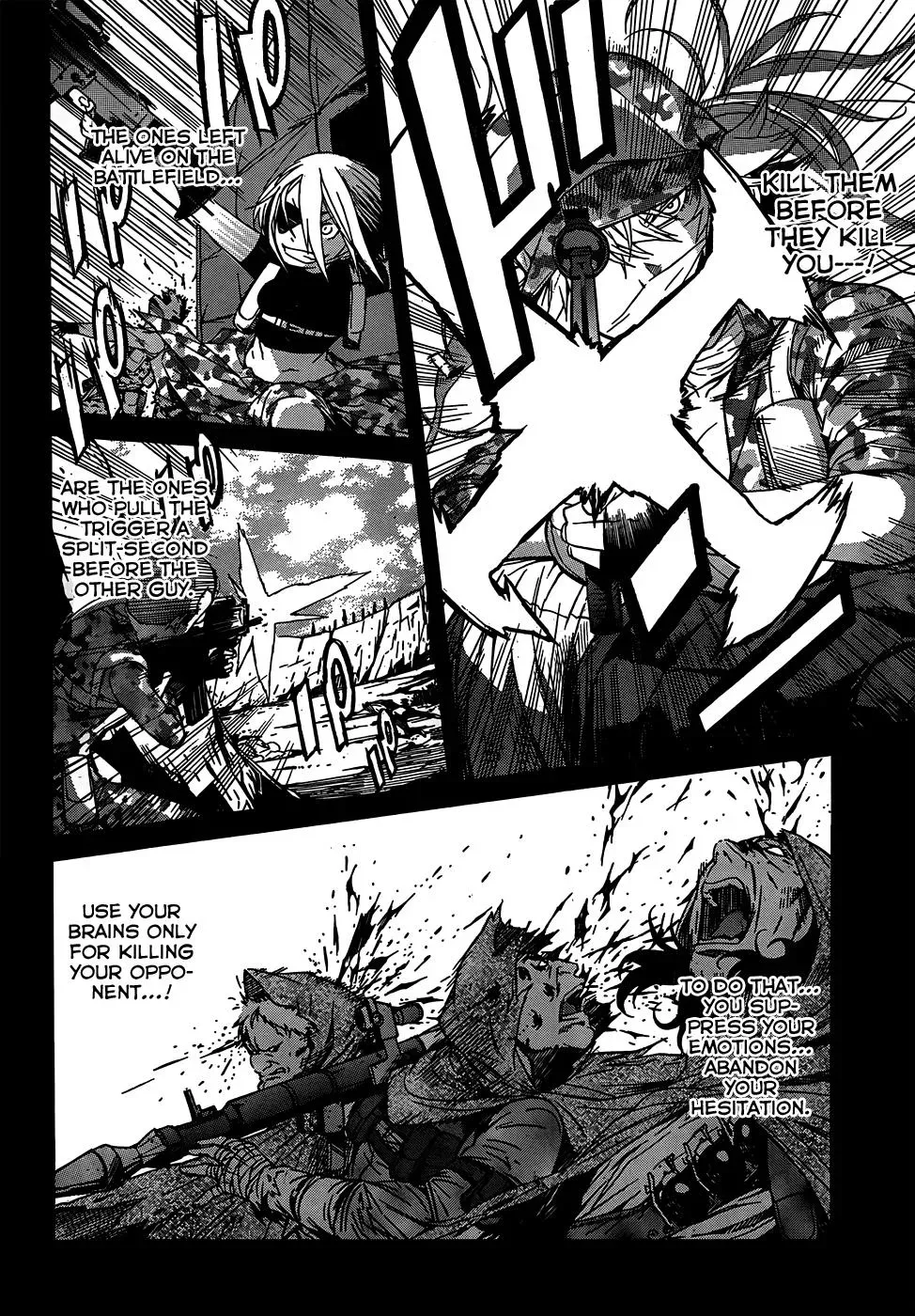 Read Gun Clover chapter 28 image 14 on Lezhin