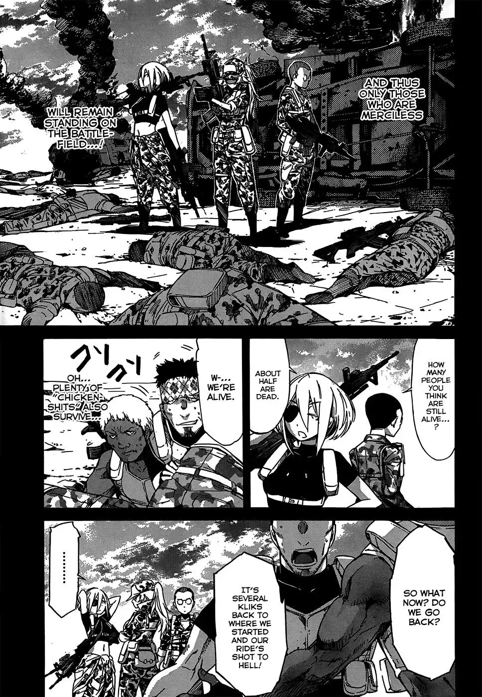Read Gun Clover chapter 28 image 15 on Lezhin