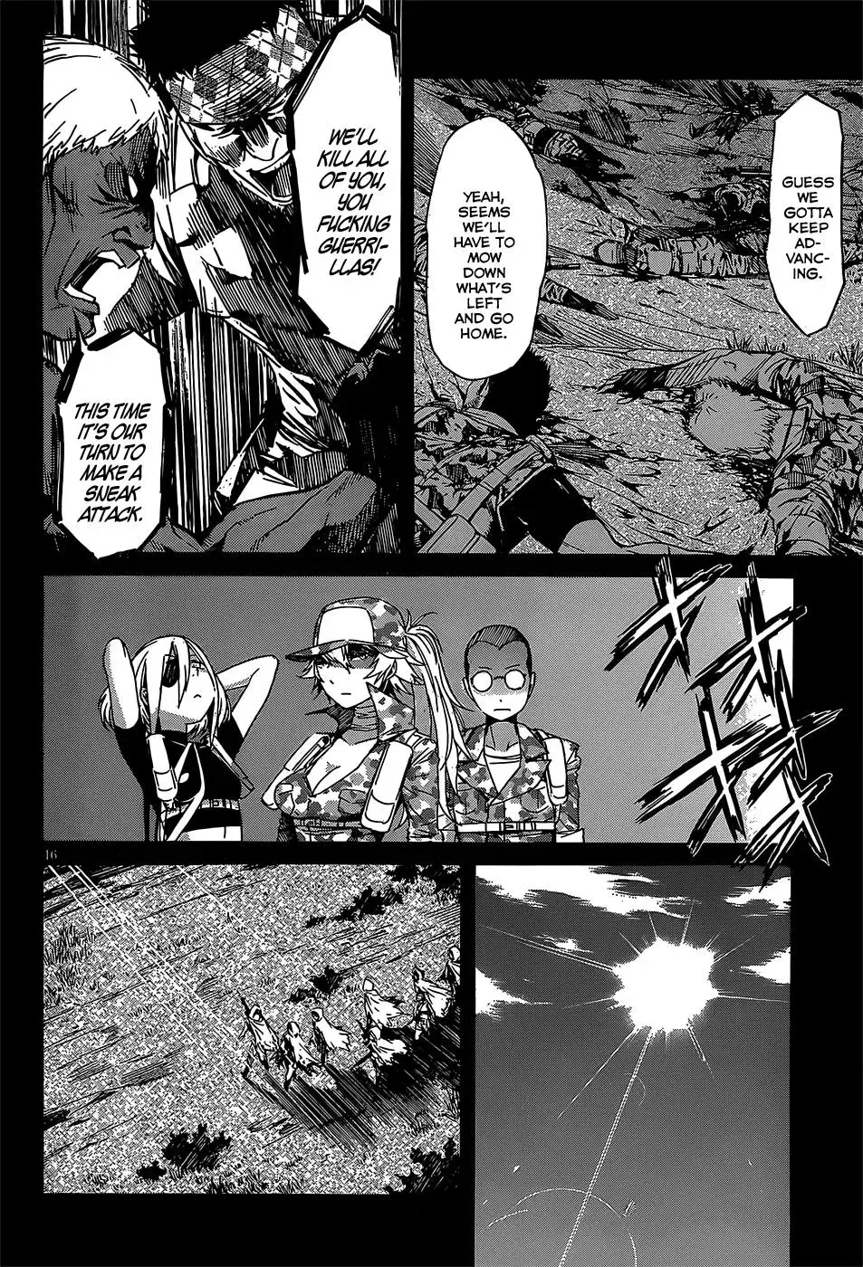 Read Gun Clover chapter 28 image 16 on Lezhin