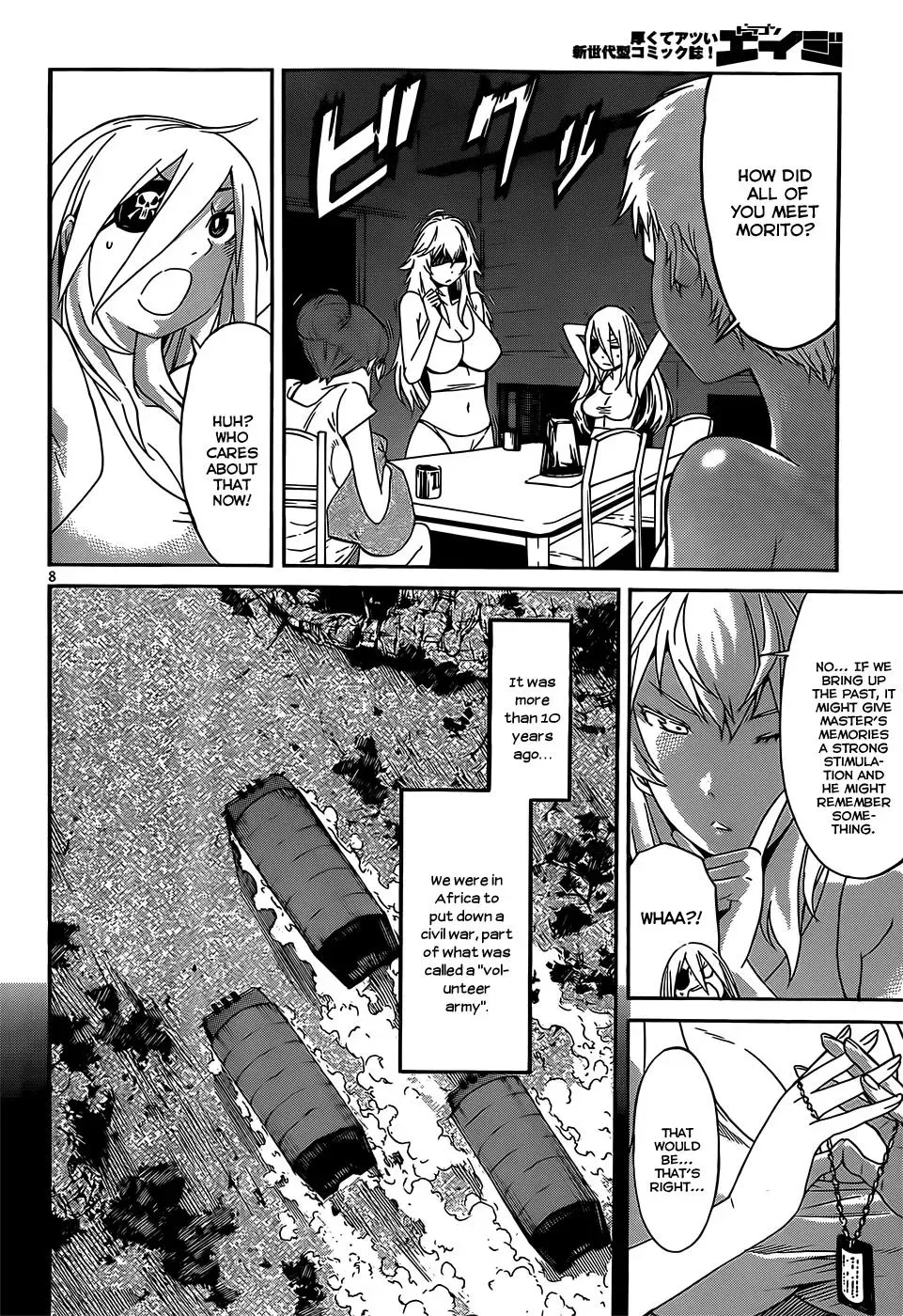 Read Gun Clover chapter 28 image 8 on Lezhin