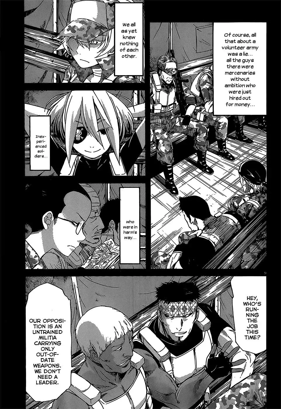 Read Gun Clover chapter 28 image 9 on Lezhin