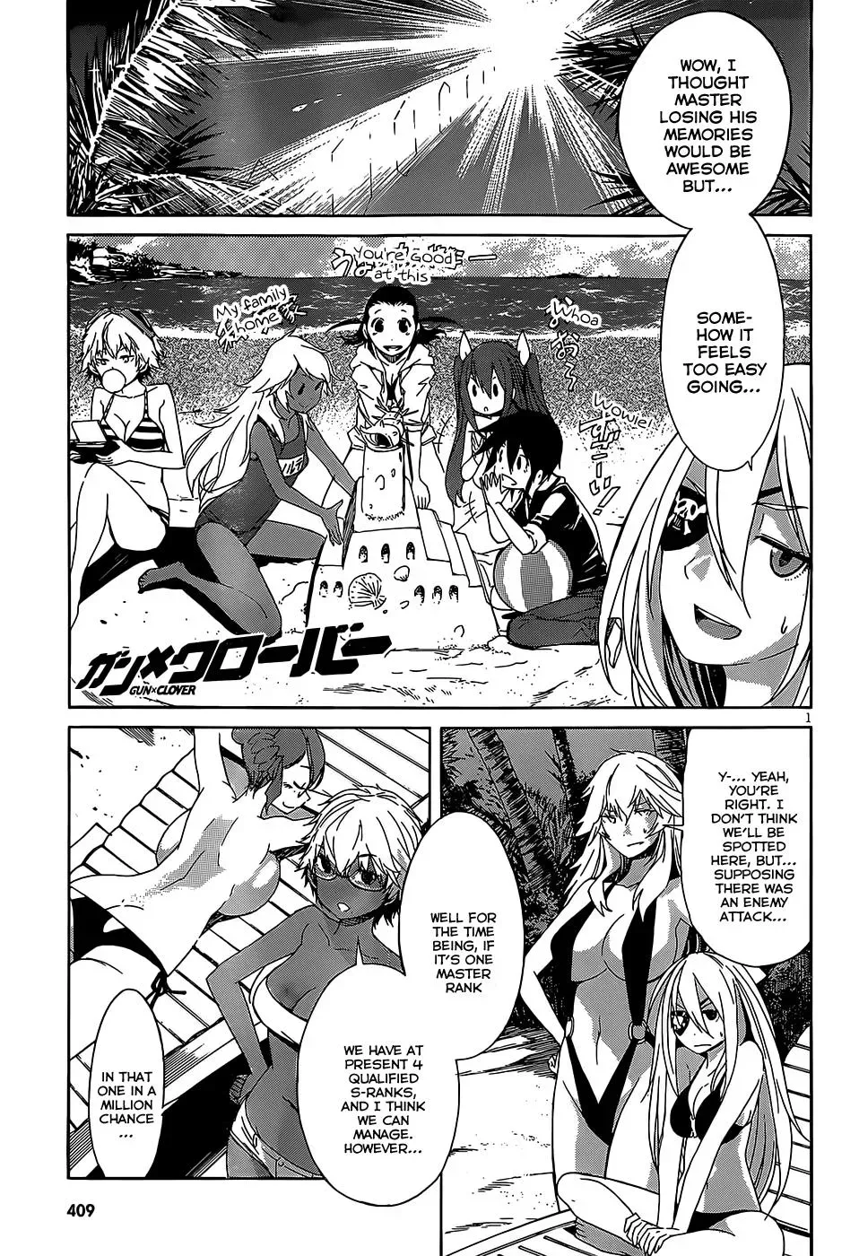 Read Gun Clover chapter 29 image 1 on Lezhin