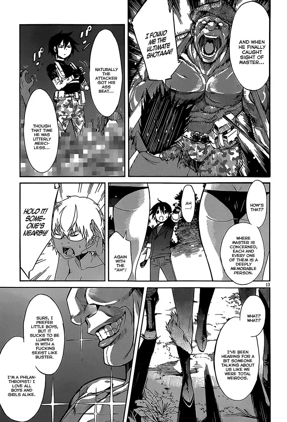 Read Gun Clover chapter 29 image 13 on Lezhin