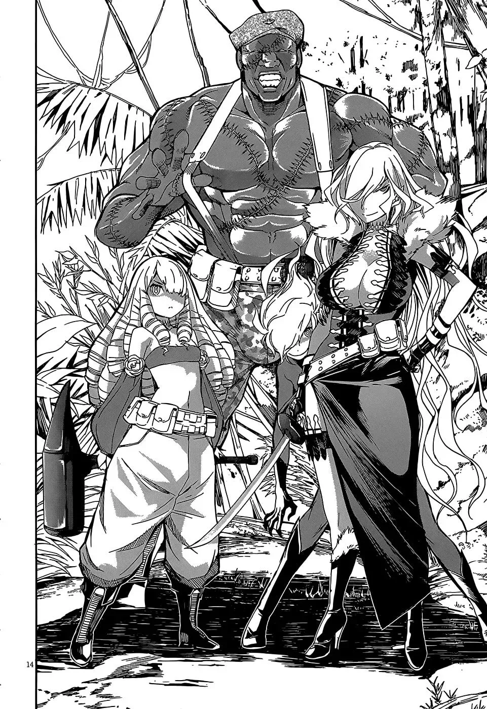Read Gun Clover chapter 29 image 14 on Lezhin