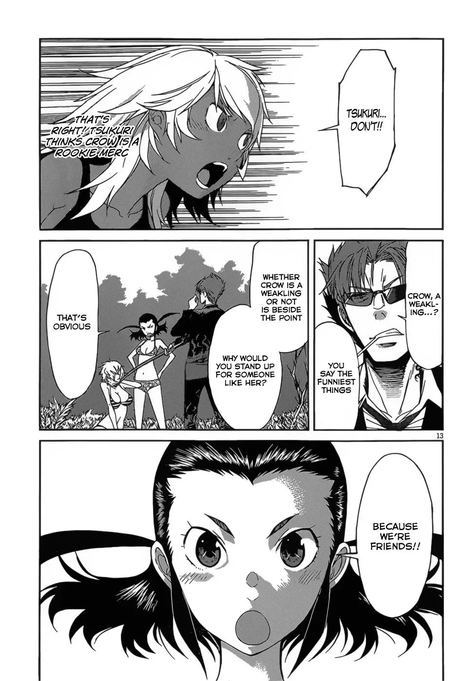 Read Gun Clover chapter 30 image 13 on Lezhin