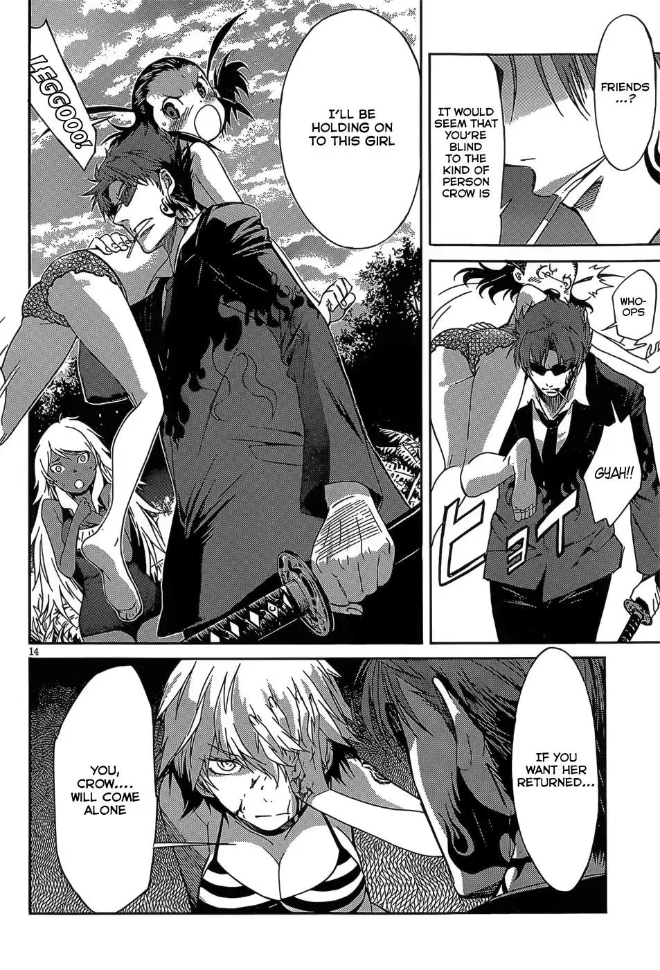 Read Gun Clover chapter 30 image 14 on Lezhin