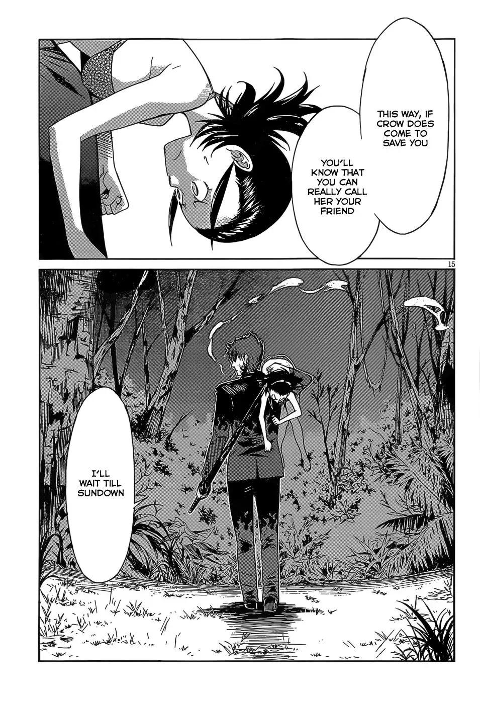 Read Gun Clover chapter 30 image 15 on Lezhin