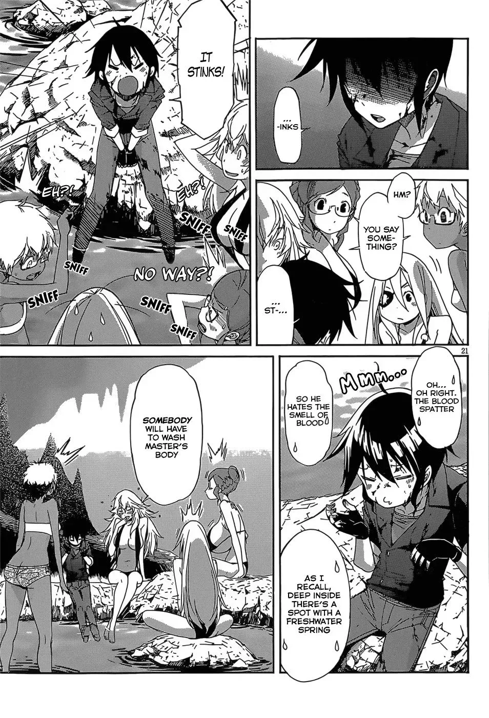 Read Gun Clover chapter 30 image 21 on Lezhin