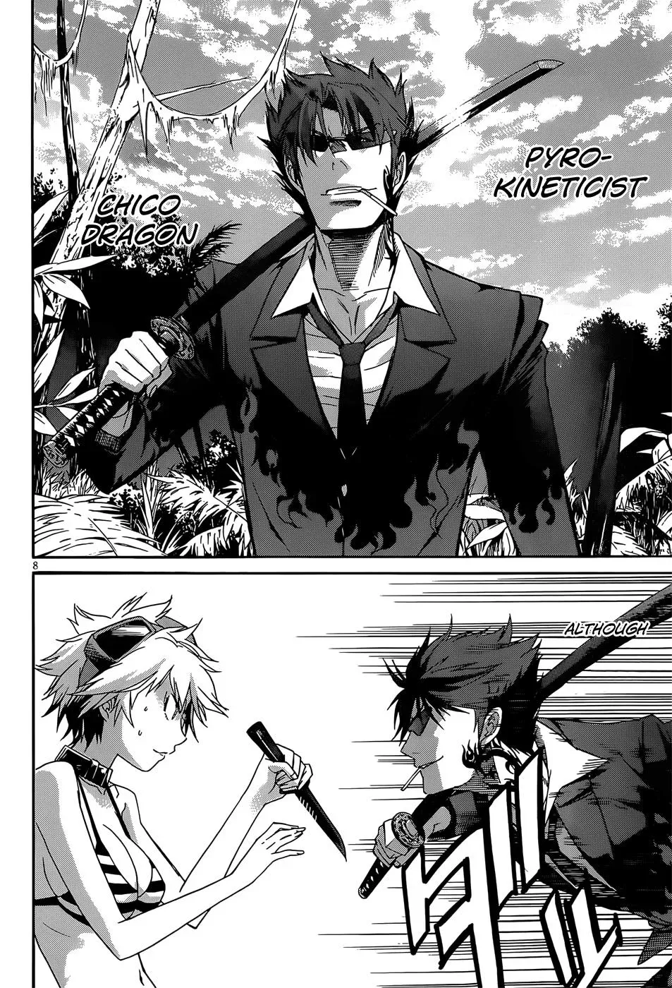 Read Gun Clover chapter 30 image 8 on Lezhin