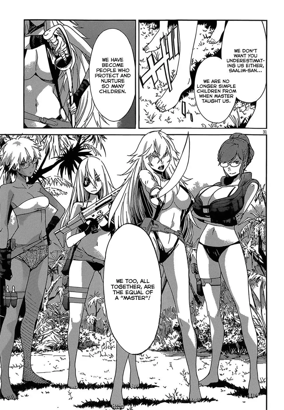 Read Gun Clover chapter 31 image 32 on Lezhin