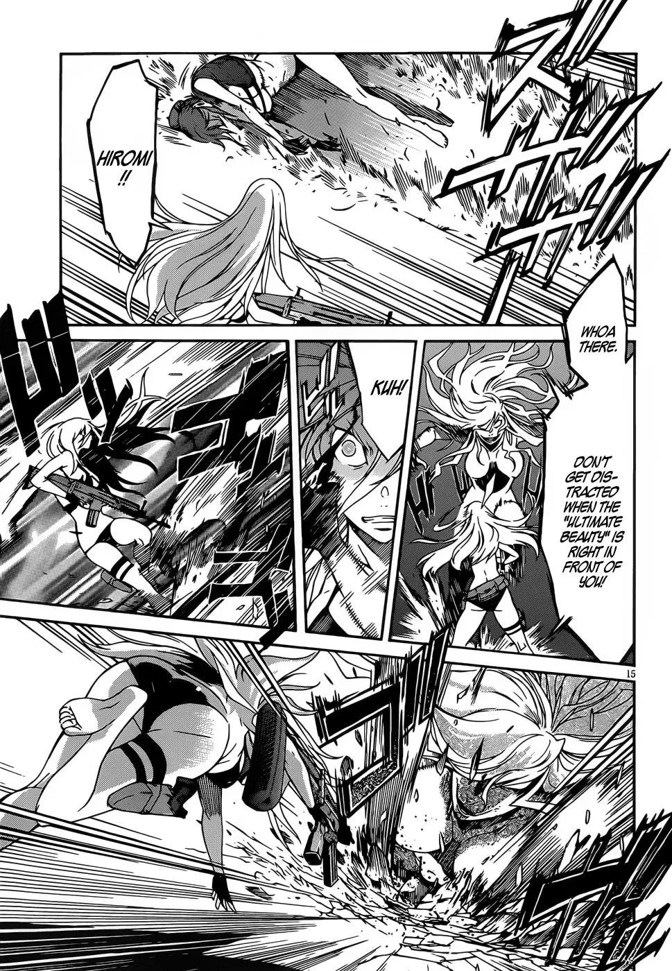 Read Gun Clover chapter 32 image 15 on Lezhin