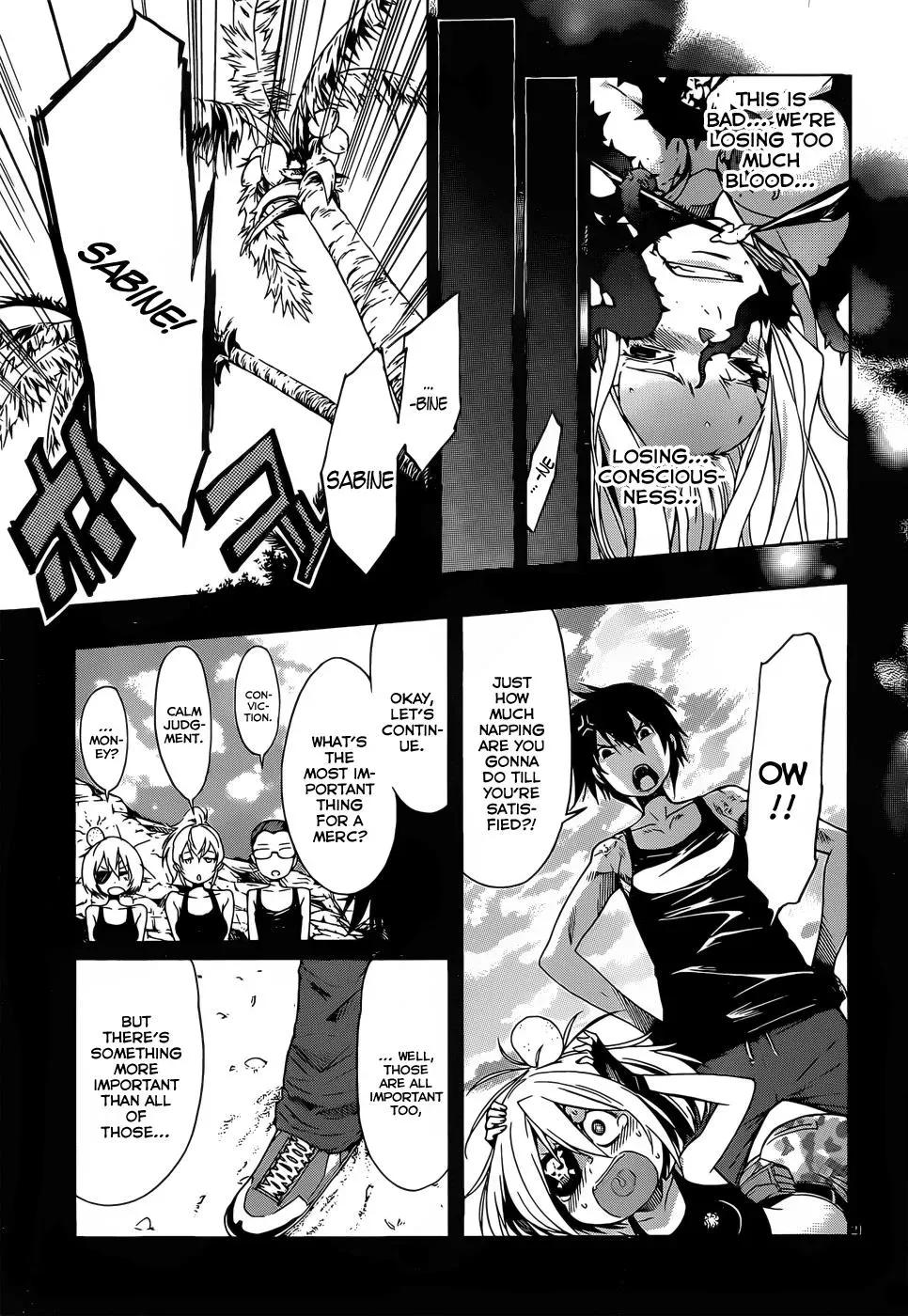 Read Gun Clover chapter 32 image 20 on Lezhin