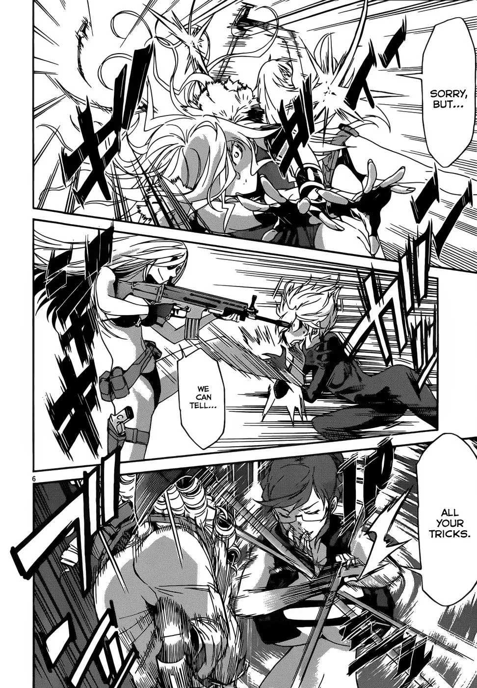Read Gun Clover chapter 32 image 6 on Lezhin
