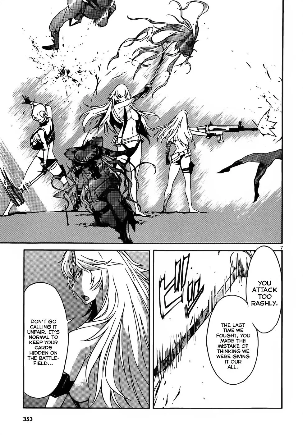 Read Gun Clover chapter 32 image 7 on Lezhin