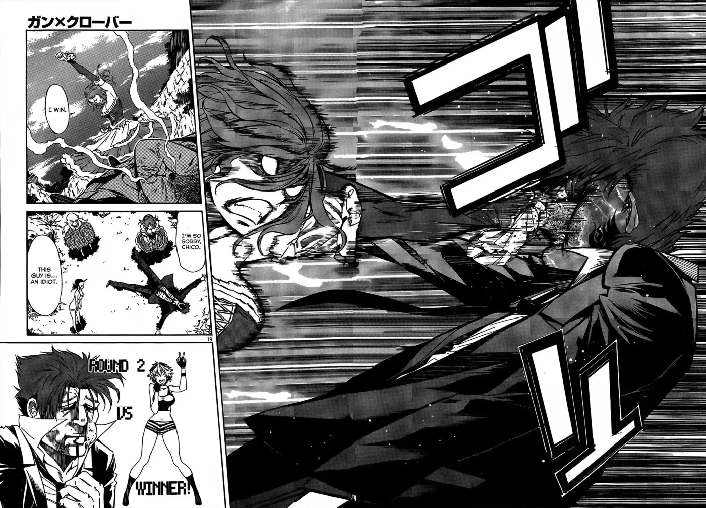 Read Gun Clover chapter 33 image 17 on Lezhin