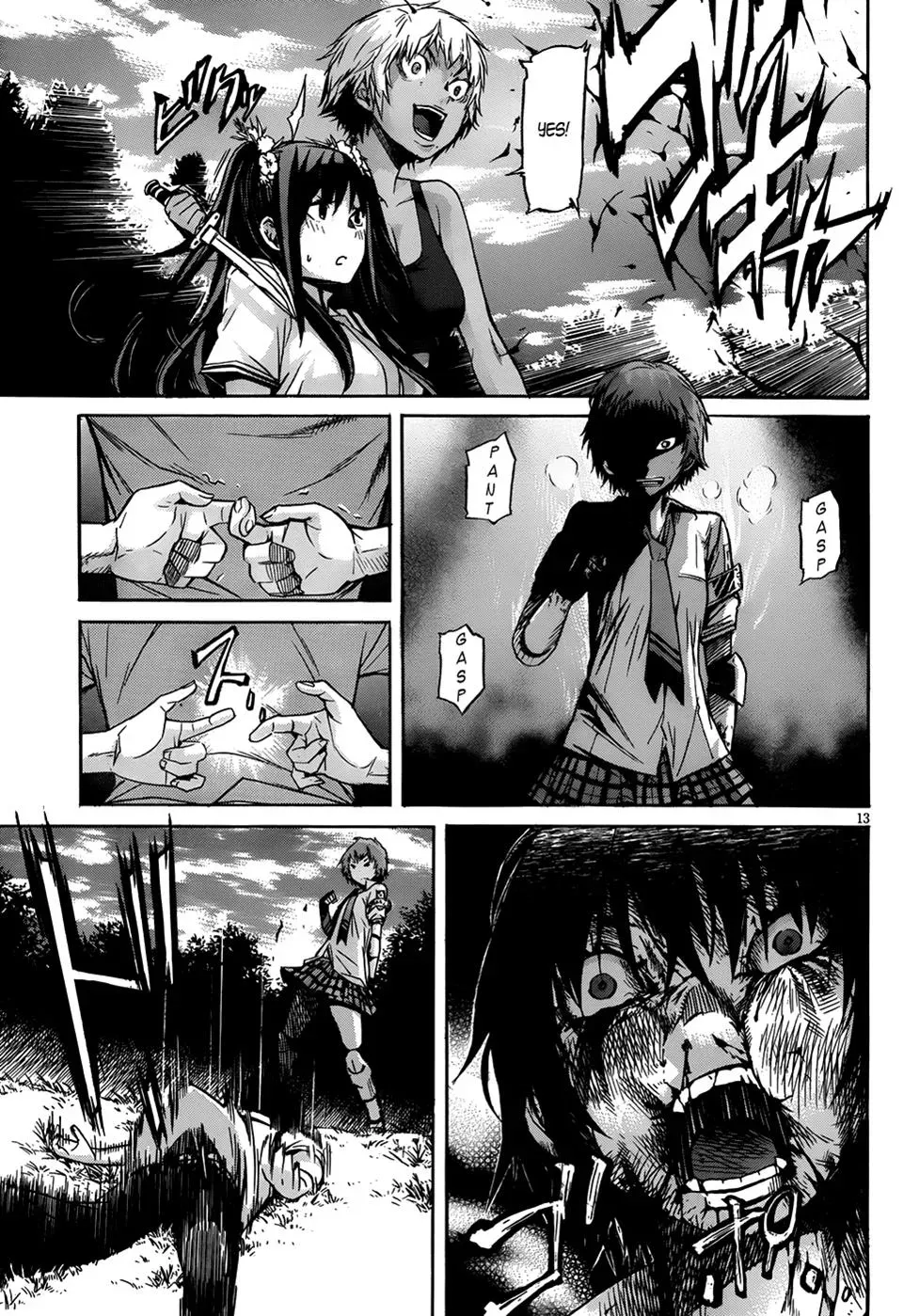 Read Gun Clover chapter 4 image 13 on Lezhin