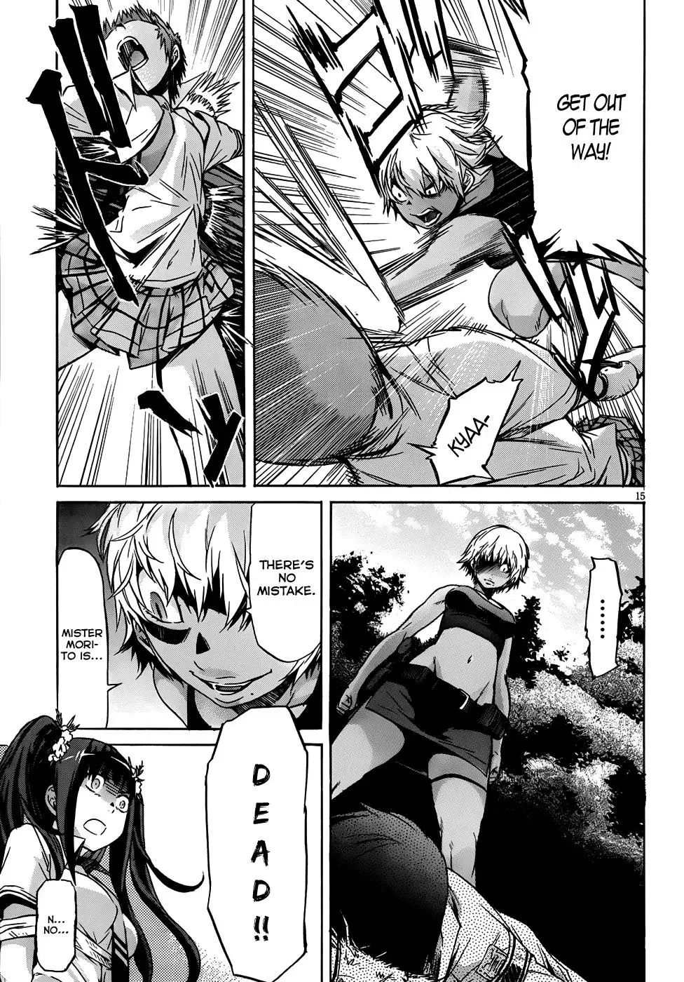 Read Gun Clover chapter 4 image 15 on Lezhin