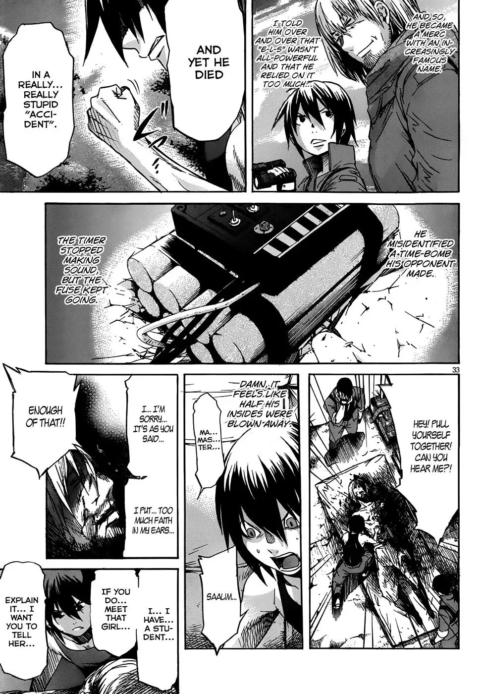 Read Gun Clover chapter 4 image 32 on Lezhin