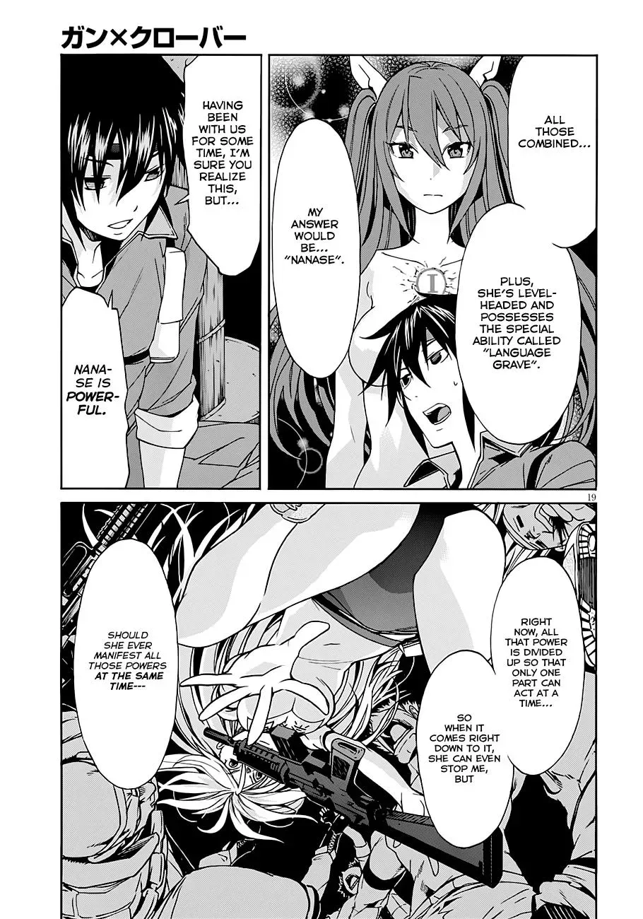 Read Gun Clover chapter 42 image 19 on Lezhin
