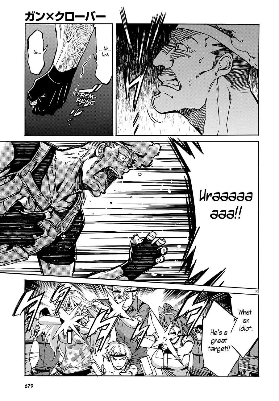 Read Gun Clover chapter 42 image 23 on Lezhin