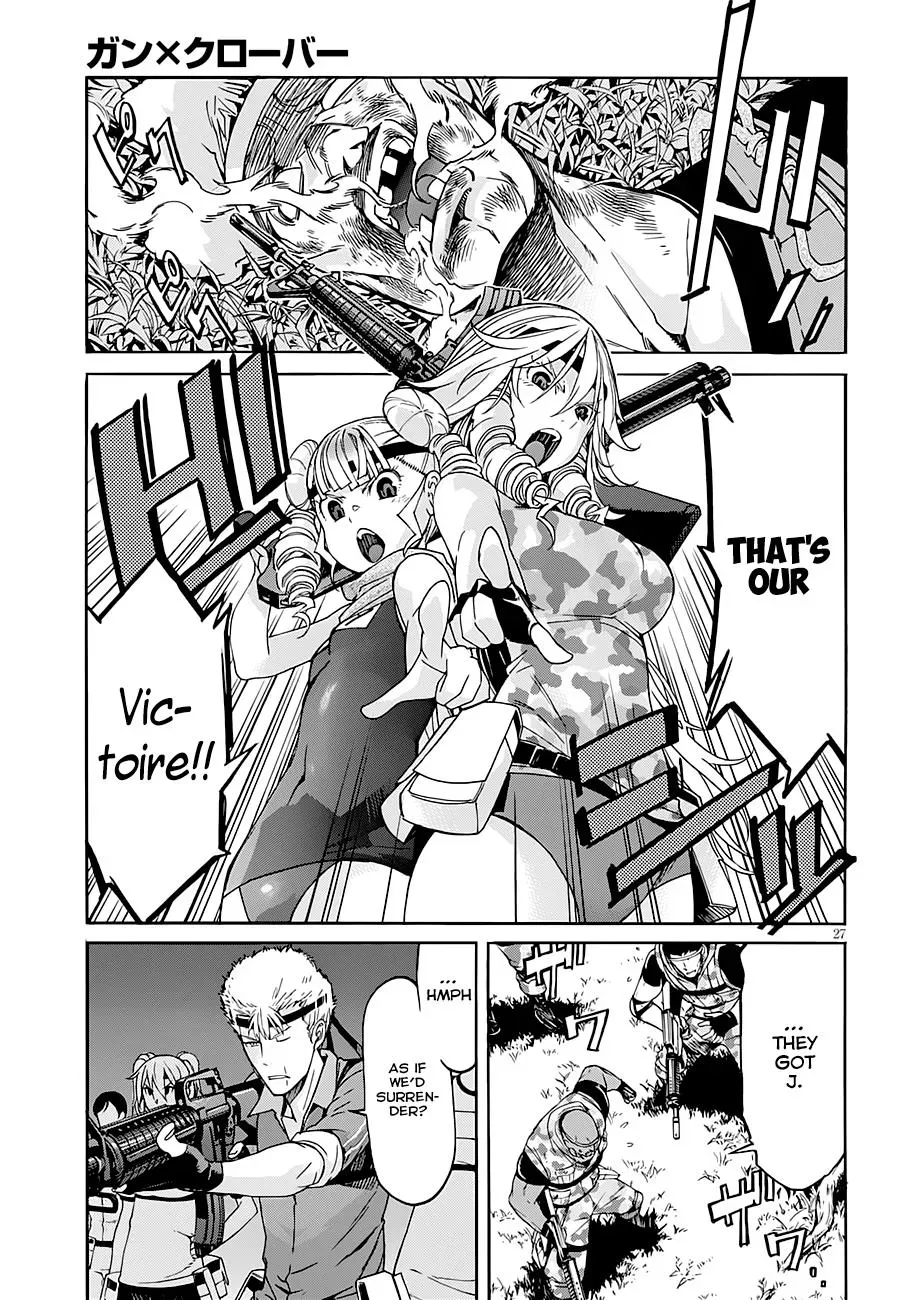 Read Gun Clover chapter 42 image 27 on Lezhin