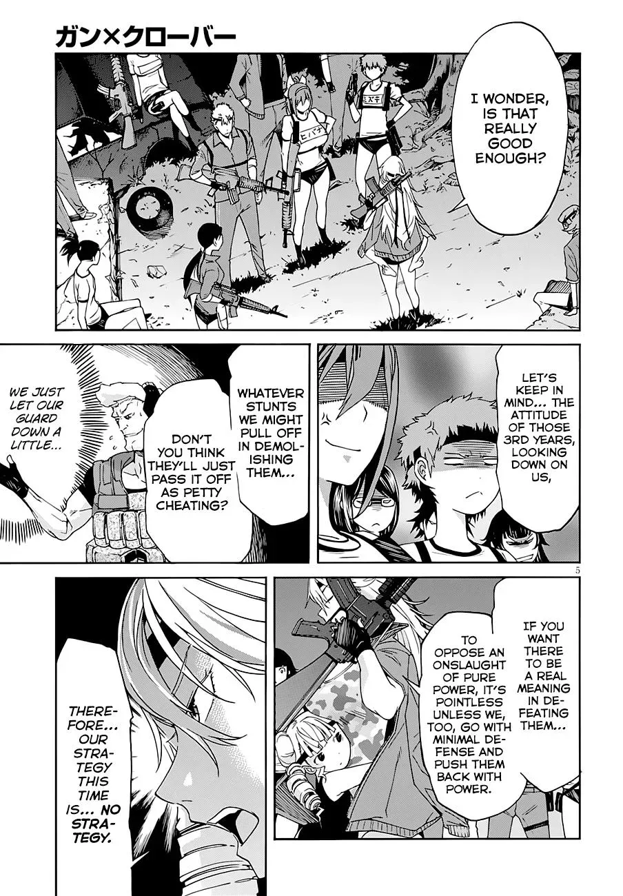 Read Gun Clover chapter 42 image 5 on Lezhin