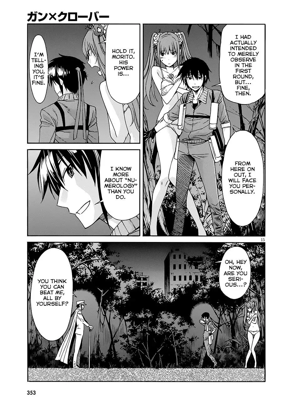 Read Gun Clover chapter 44 image 14 on Lezhin
