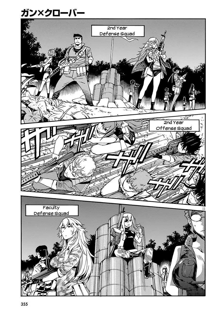 Read Gun Clover chapter 45 image 11 on Lezhin