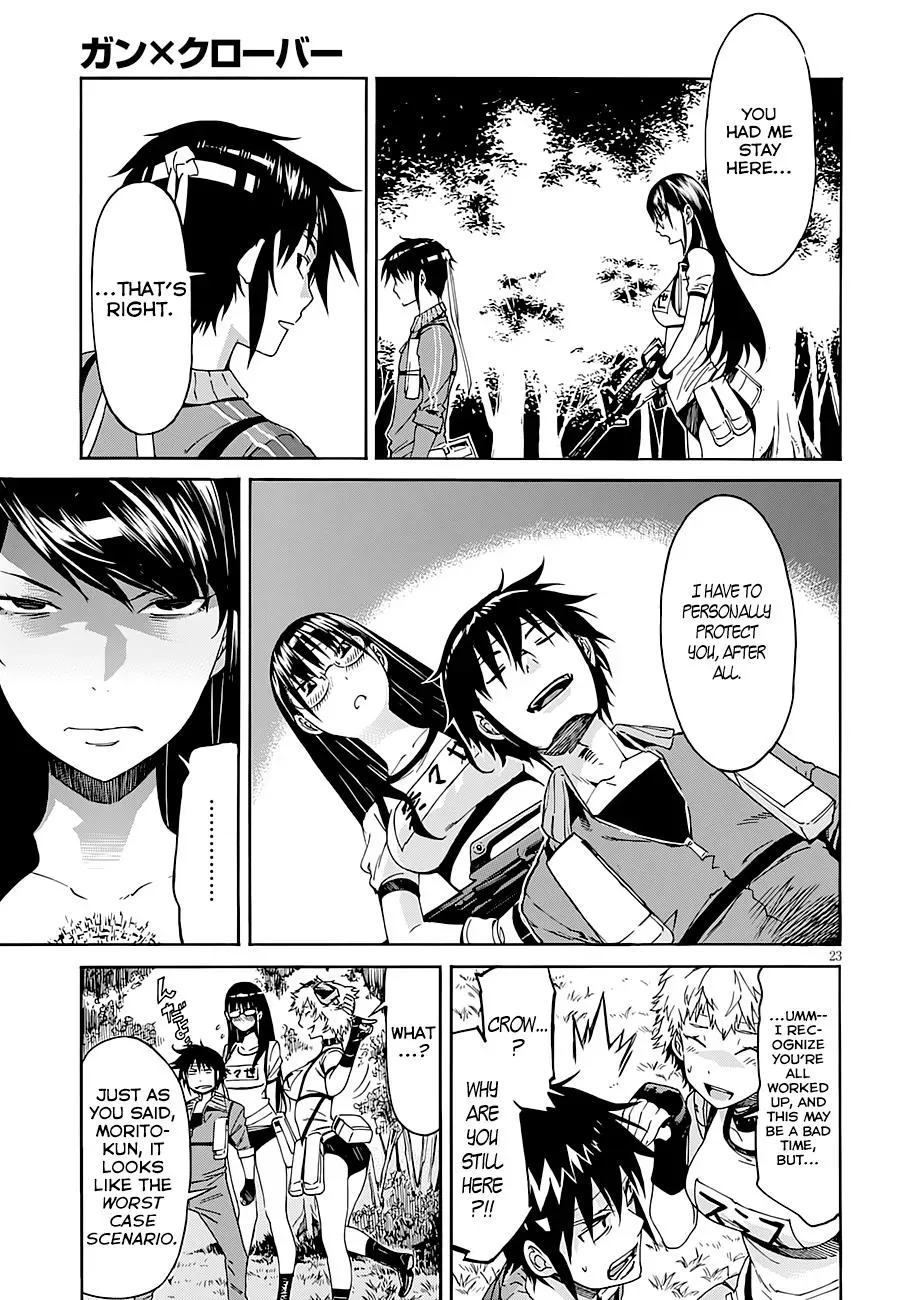 Read Gun Clover chapter 45 image 23 on Lezhin
