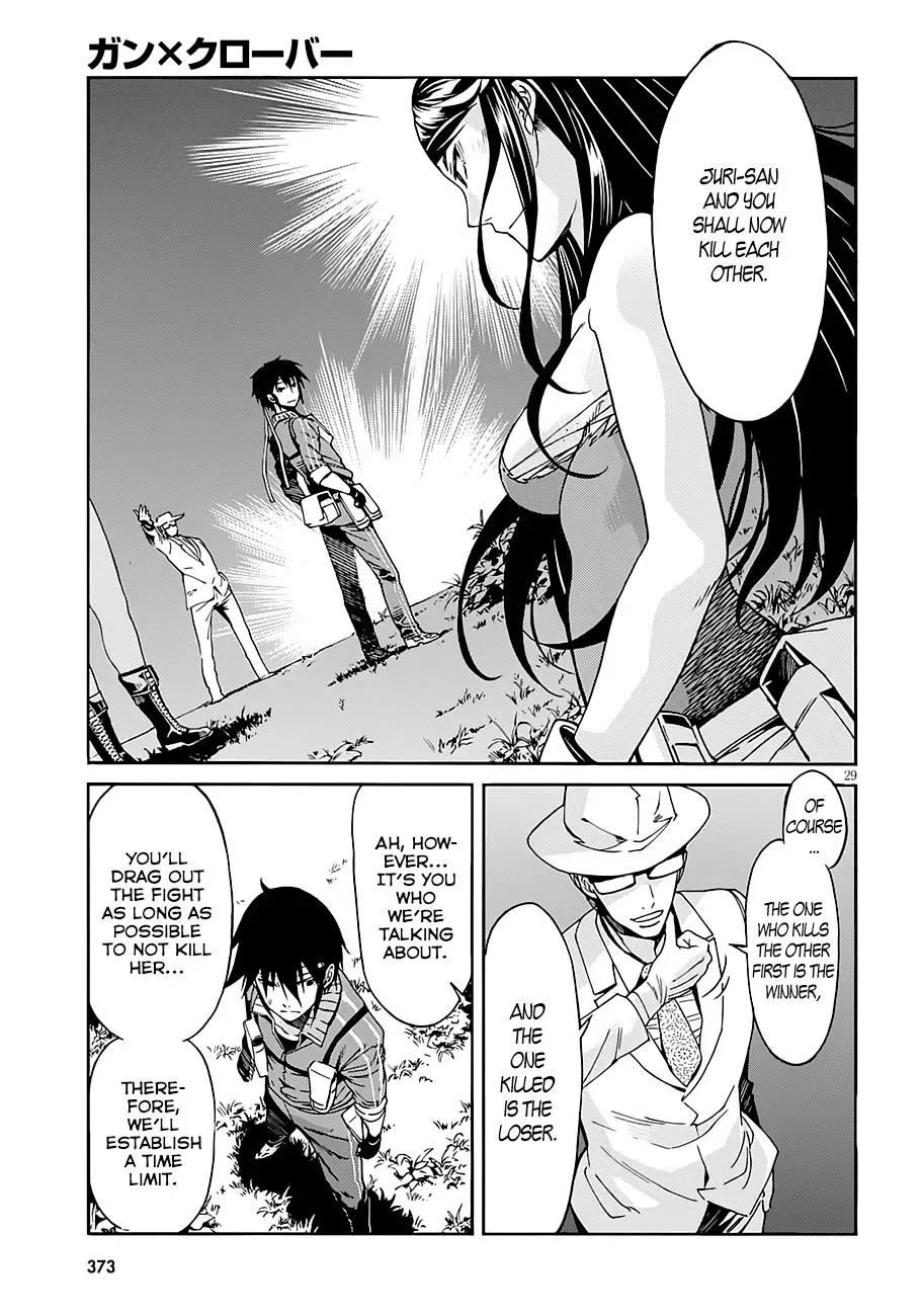 Read Gun Clover chapter 45 image 28 on Lezhin