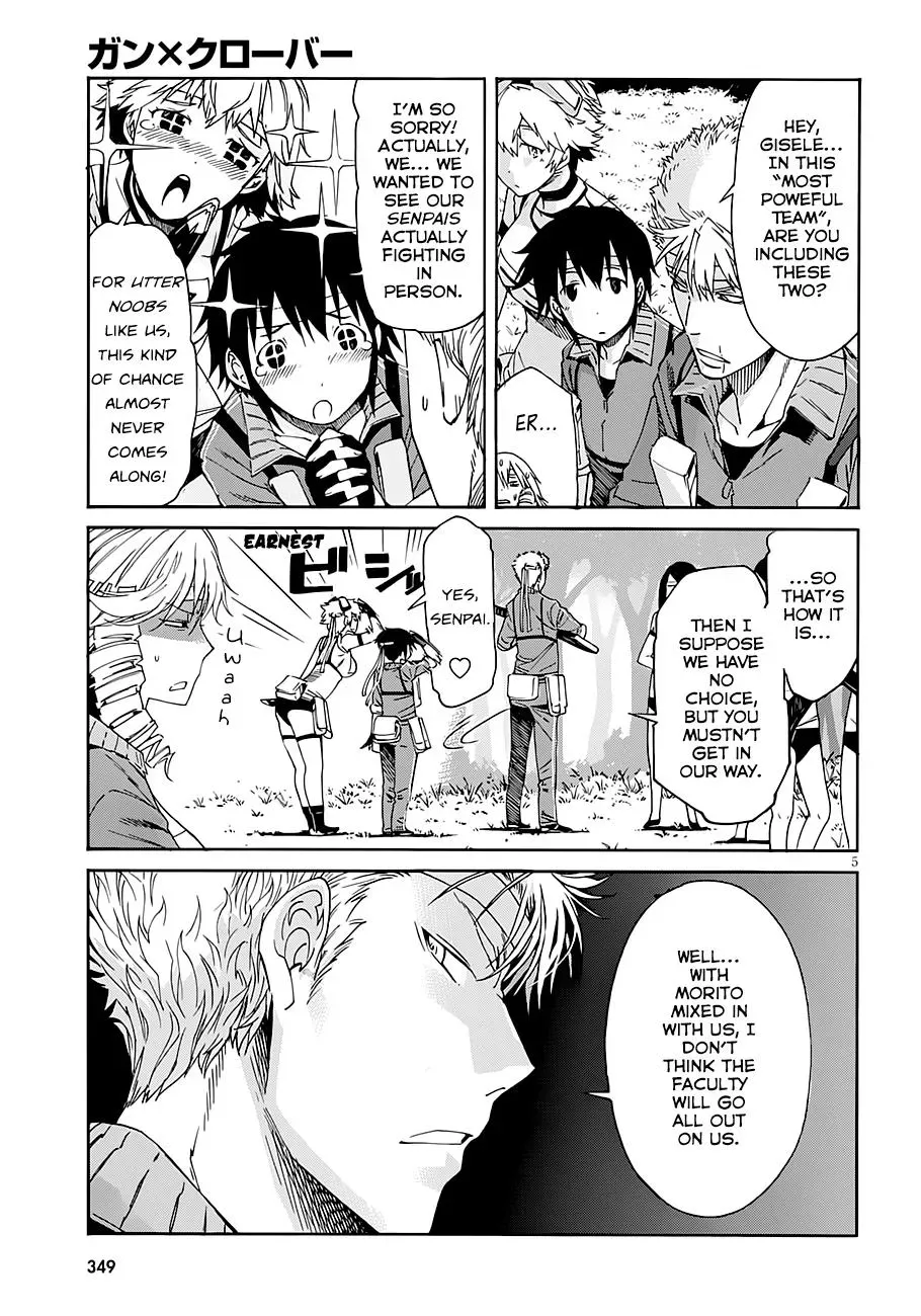 Read Gun Clover chapter 45 image 5 on Lezhin