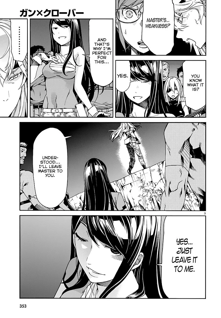 Read Gun Clover chapter 45 image 9 on Lezhin