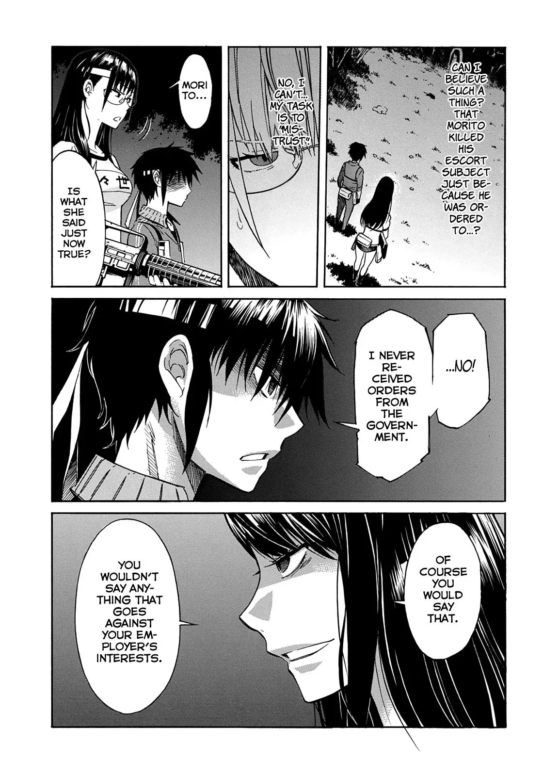 Read Gun Clover chapter 46 image 21 on Lezhin
