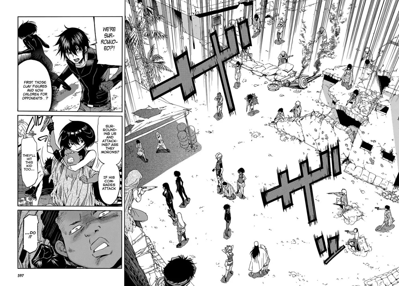 Read Gun Clover chapter 53 image 5 on Lezhin