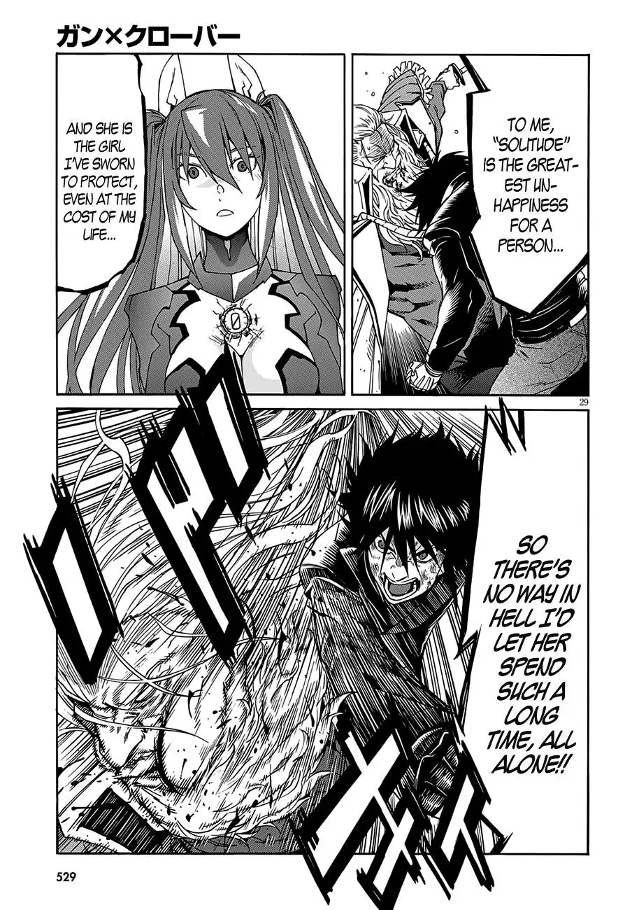 Read Gun Clover chapter 55 image 30 on Lezhin