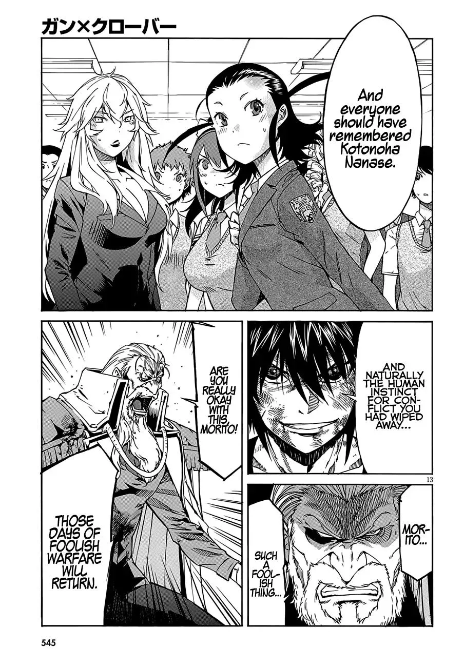 Read Gun Clover chapter 57 image 12 on Lezhin