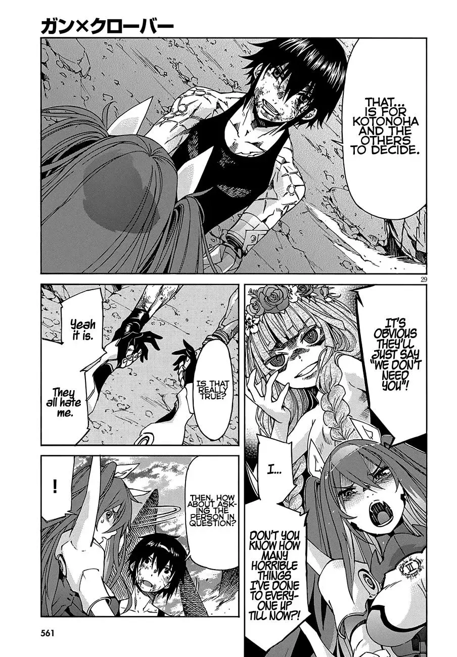 Read Gun Clover chapter 57 image 28 on Lezhin