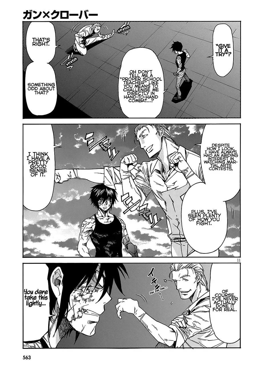 Read Gun Clover chapter 58 image 10 on Lezhin
