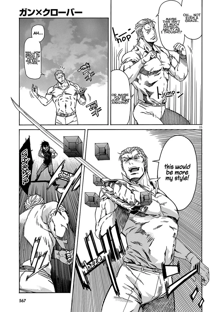 Read Gun Clover chapter 58 image 14 on Lezhin