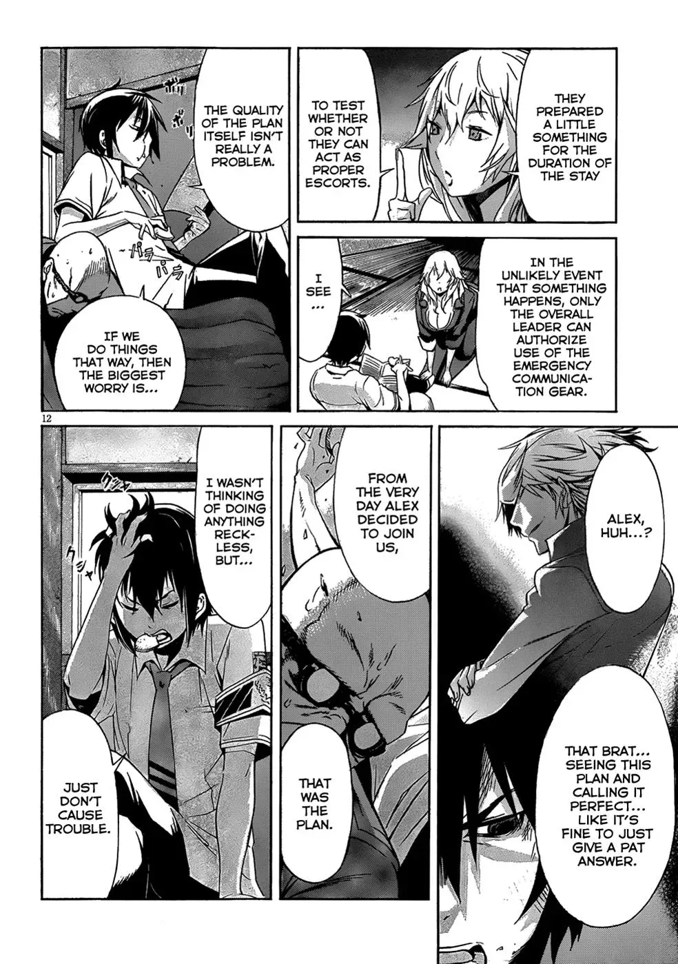 Read Gun Clover chapter 6 image 12 on Lezhin