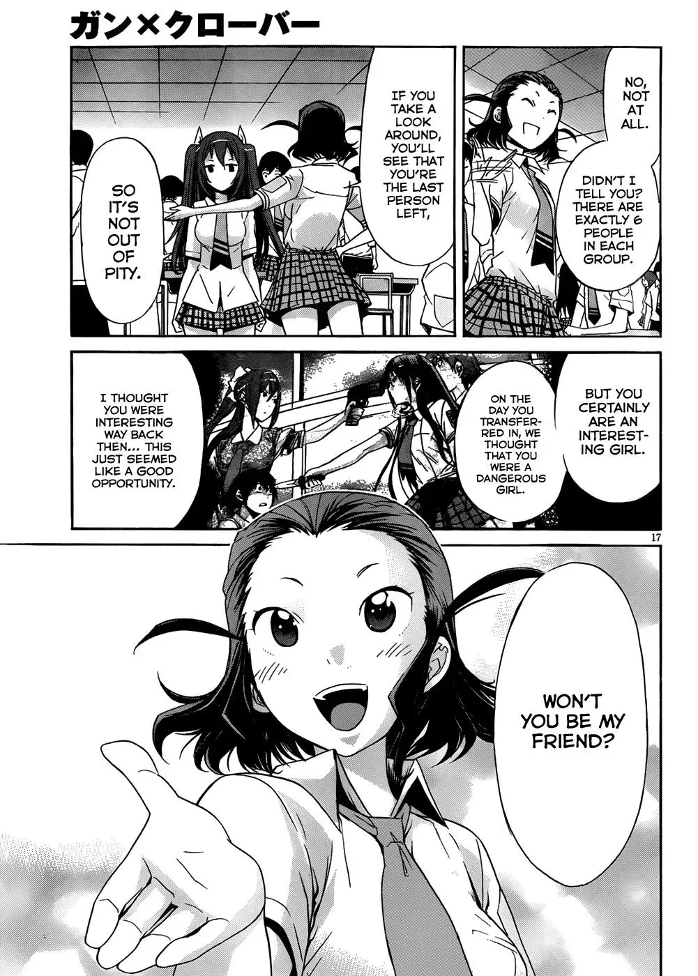 Read Gun Clover chapter 6 image 17 on Lezhin