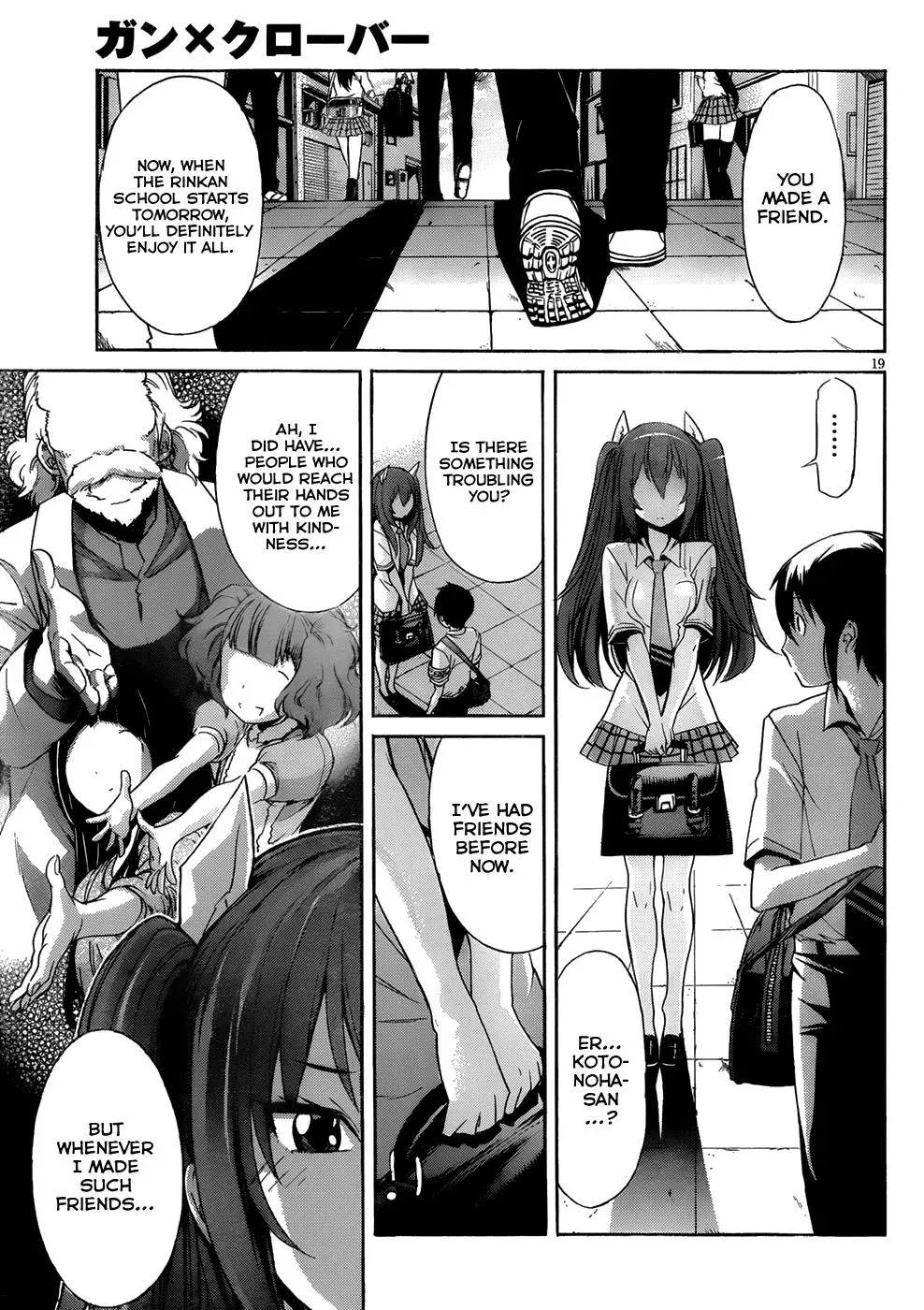 Read Gun Clover chapter 6 image 19 on Lezhin