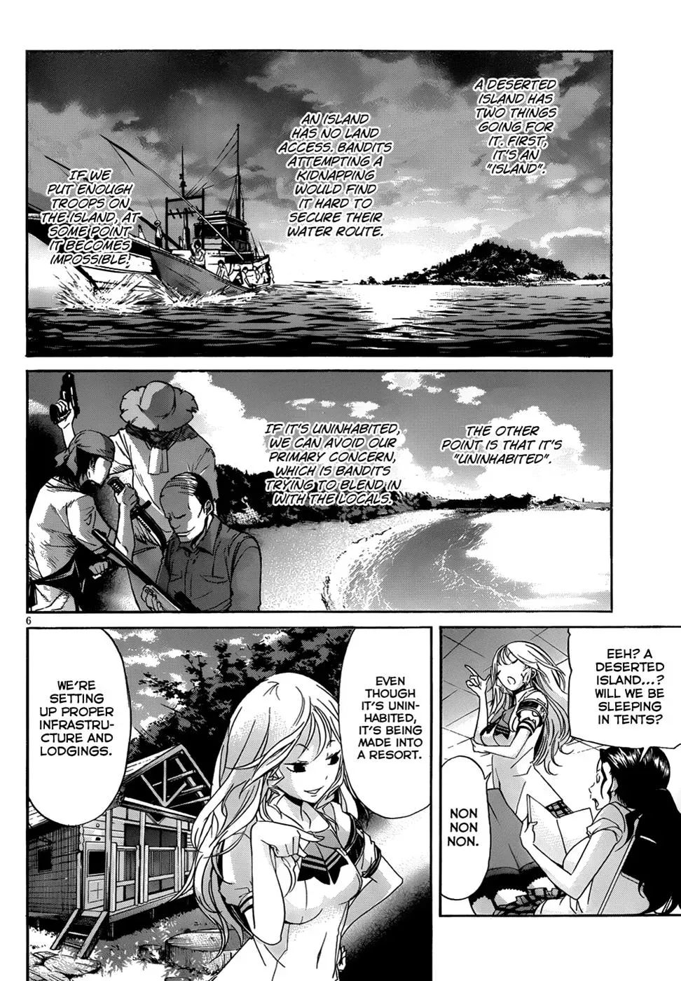 Read Gun Clover chapter 6 image 6 on Lezhin