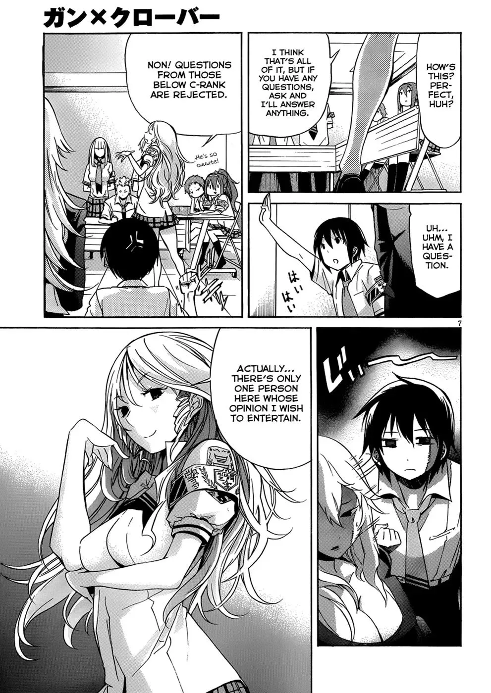 Read Gun Clover chapter 6 image 7 on Lezhin