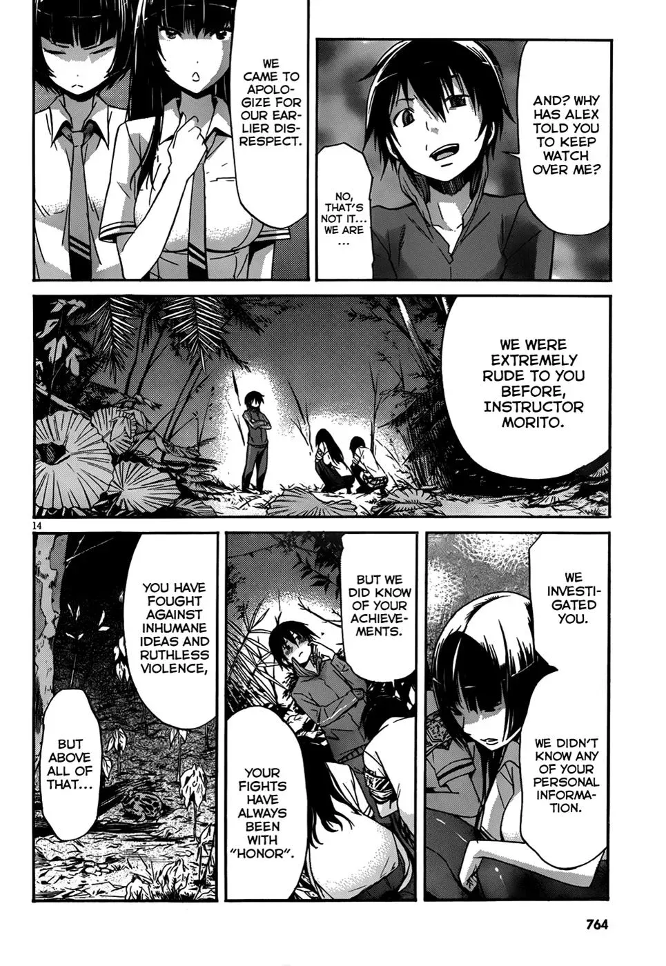 Read Gun Clover chapter 7 image 13 on Lezhin